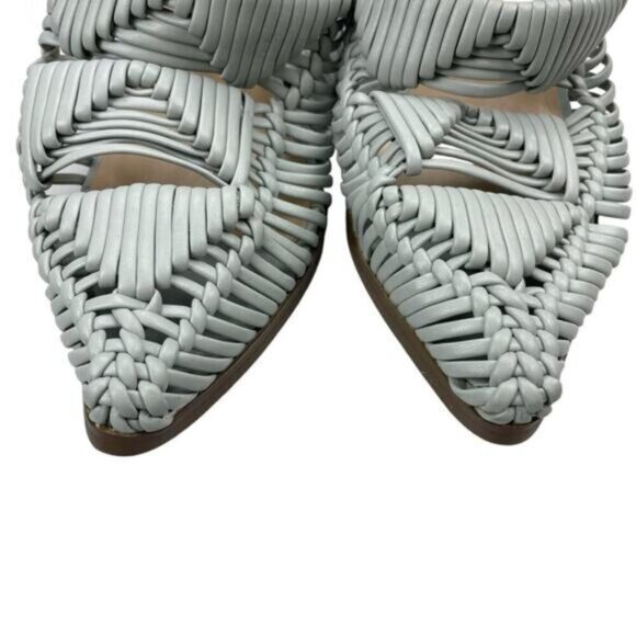 CROWN & IVY Piper Huarache Heel Mules Sz 8 - Picture 3 of 10